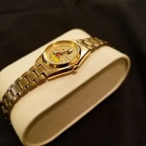 Disney | Accessories | Vintage 98s Seiko Mens Gold Mickey  display picture 1